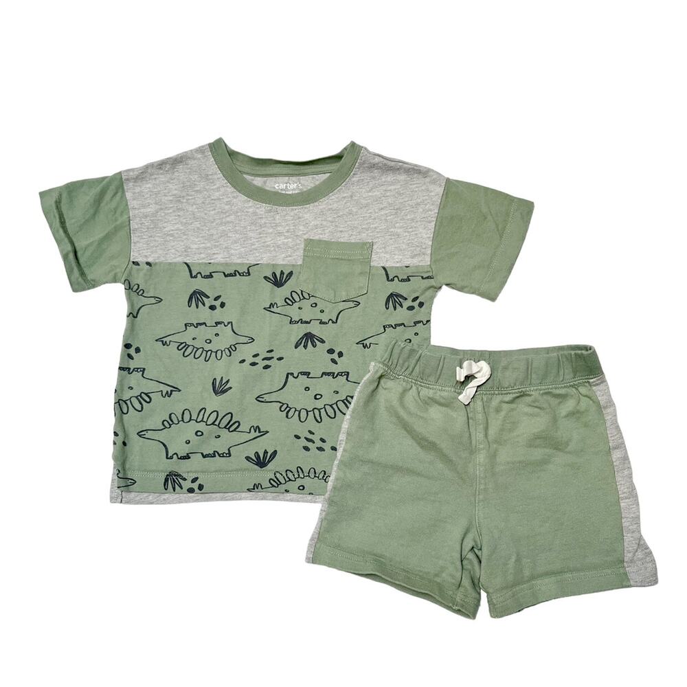 Carter's Two Piece Dinosaur Outfit Size 18m